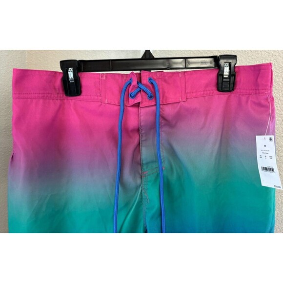 NEW Mens Corona Beer Tropical Swim Trunks Swimsuit Lined Board Shorts Ombre MED - Picture 6 of 9